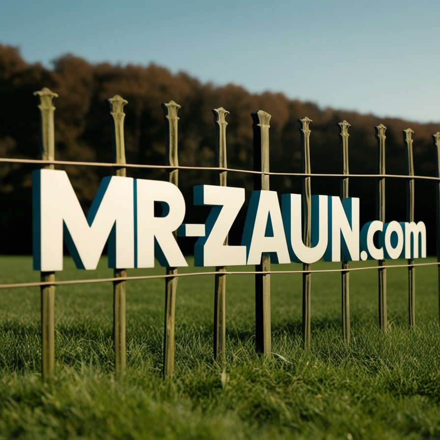 animiertes Logo Mr Zaun in der Natur